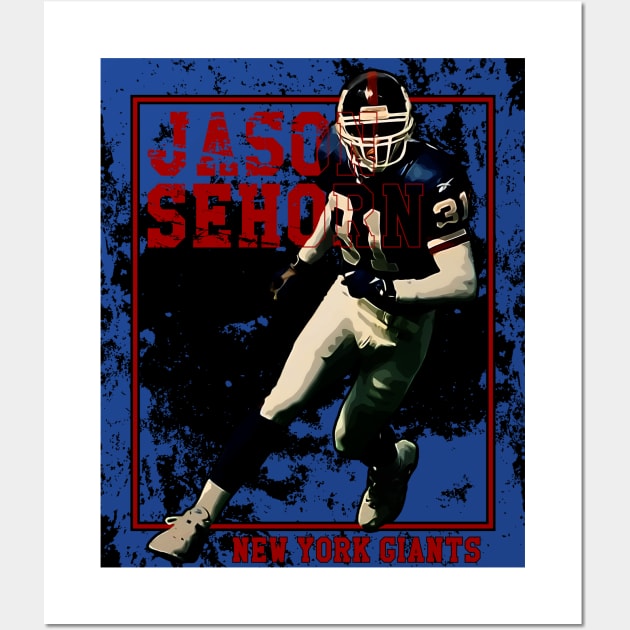 Jason sehorn || new york giants Wall Art by Aloenalone